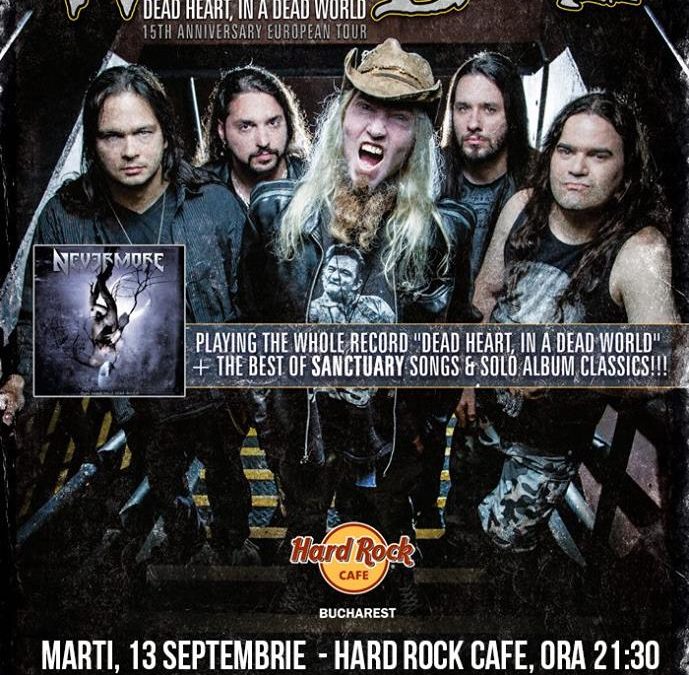 Concurs: Warrel Dane la Hard Rock Cafe