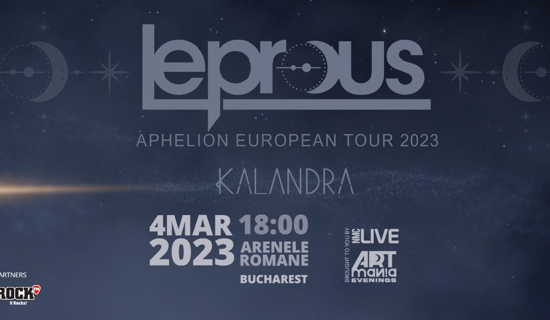 Leprous si Kalandra intra in line-up-ul ARTmania Evenings 2023