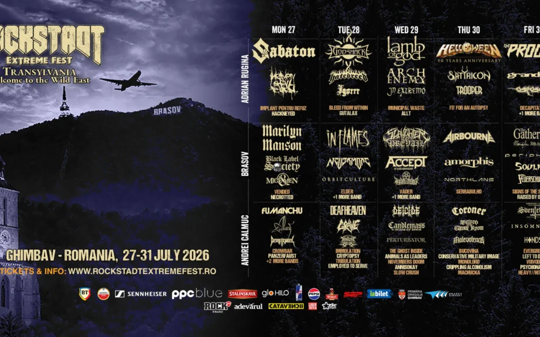 Rockstadt Extreme Fest 2026: cum arată lineup-ul până acum